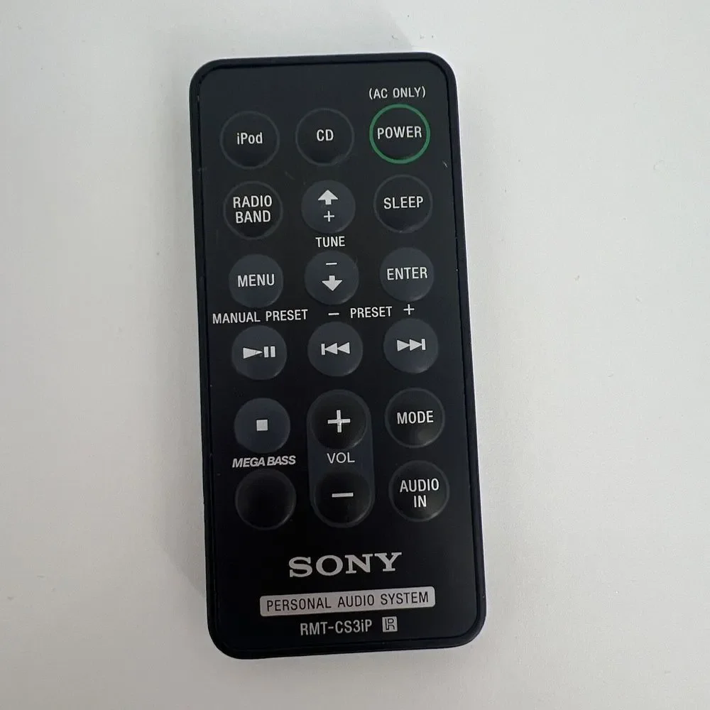 Original RMT-CX50iP  Sony Personal Audio System Remote Control RDP-X50iP No Test